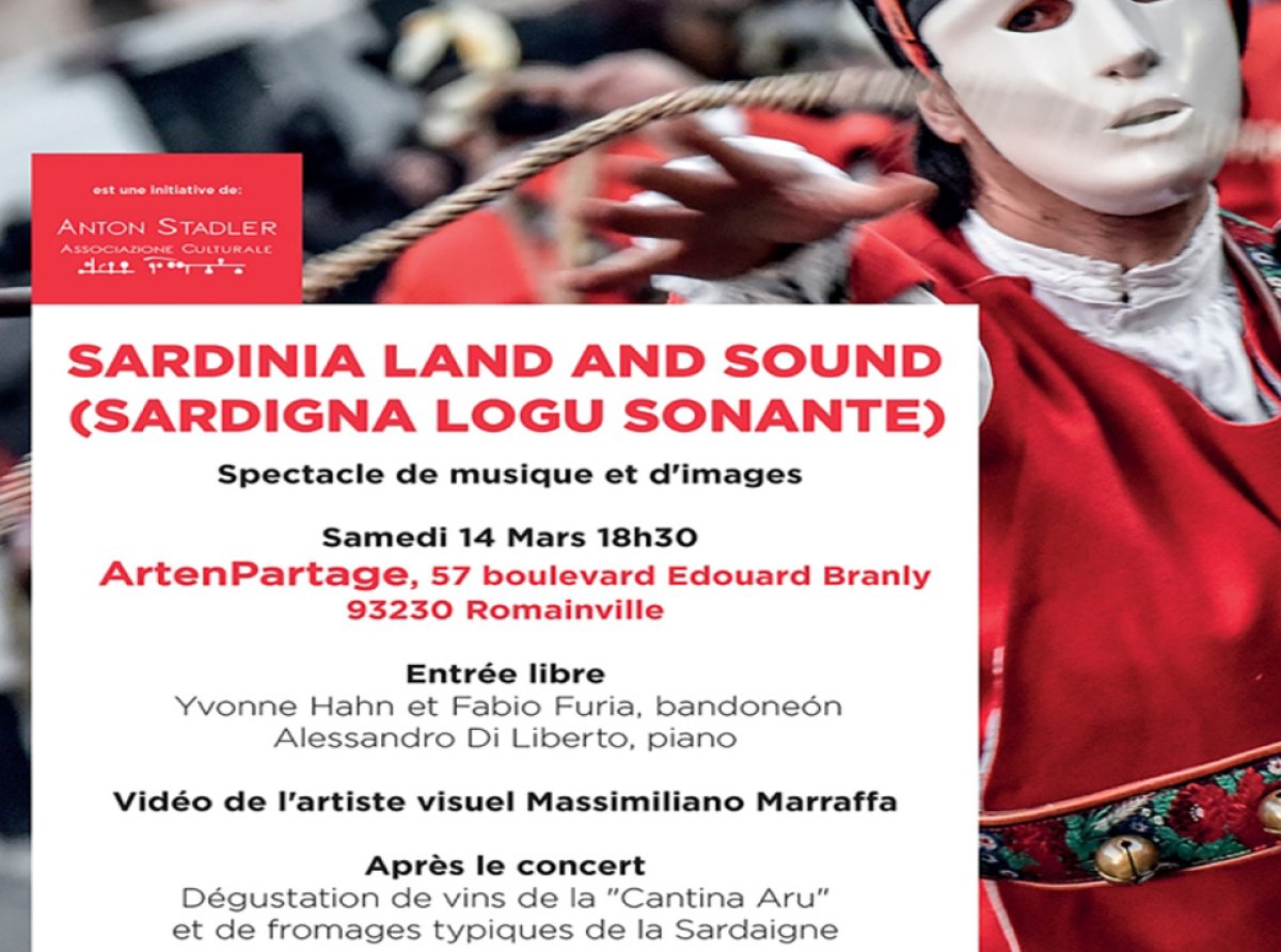 "Sardigna Logu Sonante / Sardinia Land &amp; Sound" sbarca a Parigi