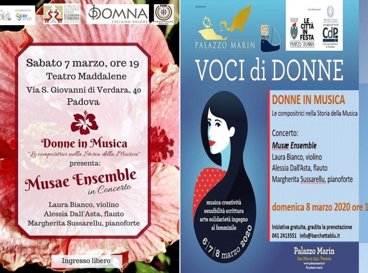 Il progetto “Donne in Musica/Women in Arts”