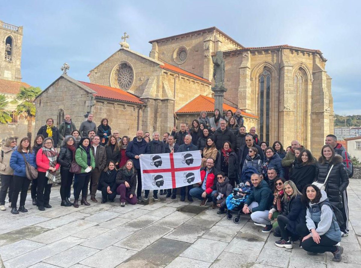 Il GAL Nuorese Baronia e sei GAL del Centro Sardegna a Santiago de Compostela per un progetto di cooperazione dedicato ai Cammini dello spirito
